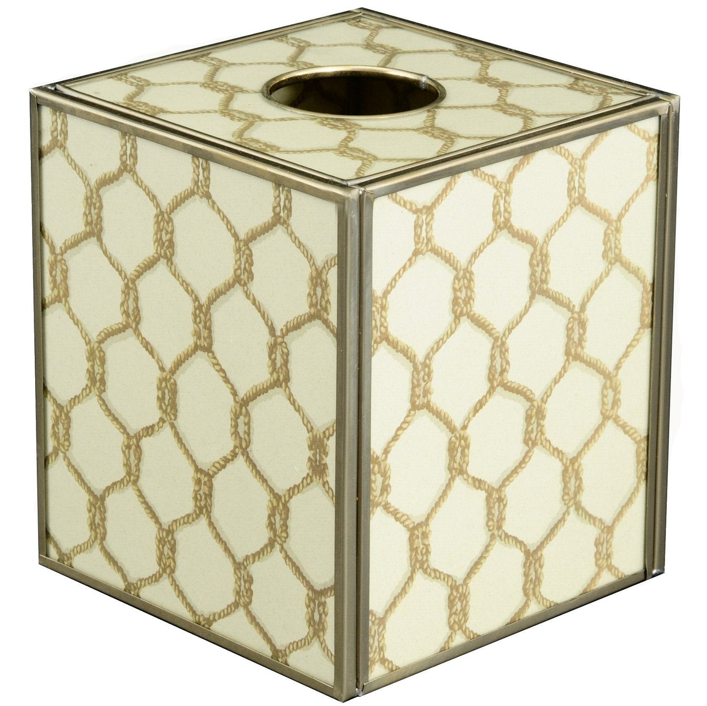 Gold Knot tissue box