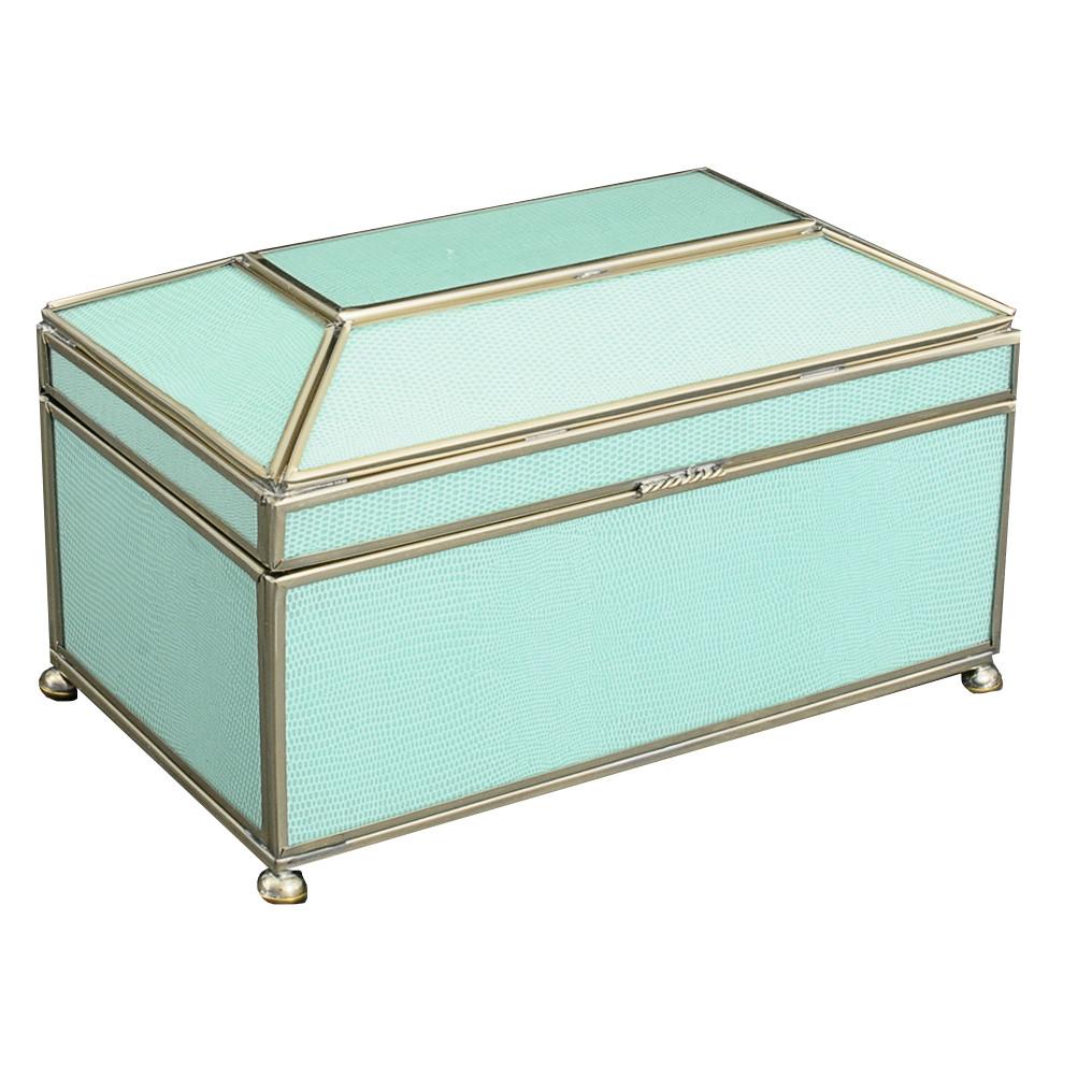 Sea Foam tea box tissue