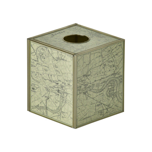 London map tissue box