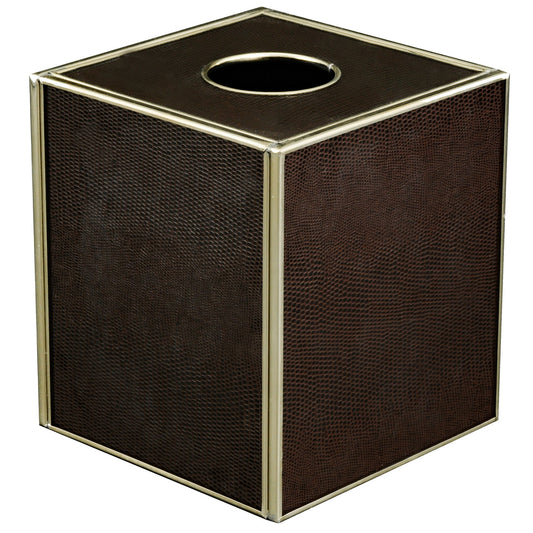 Brown Lizard Tissue Box