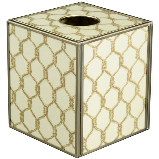 Gold Knot tissue box