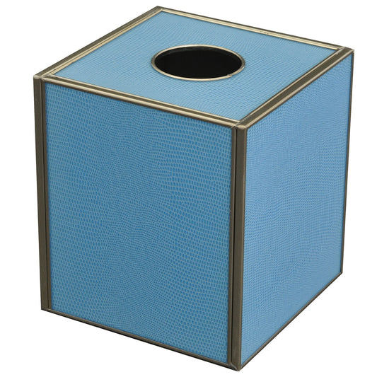 blue lizard skin tissue box